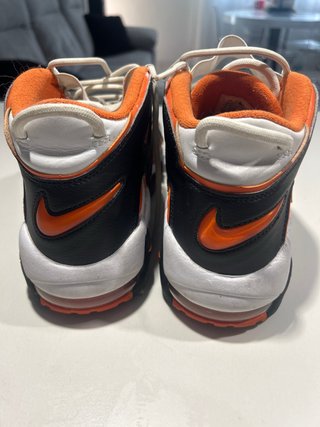 Zapatillas Nike Air More Uptempo Naranja Blanco
