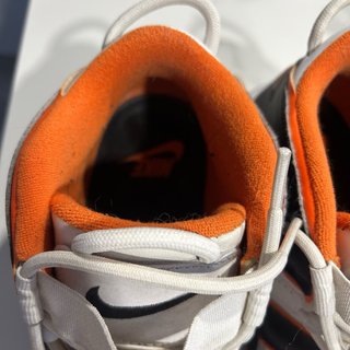 Zapatillas Nike Air More Uptempo Naranja Blanco