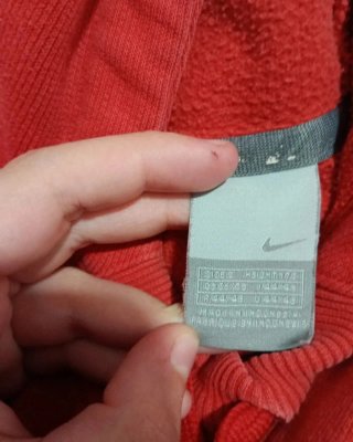 Sudadera nike roja