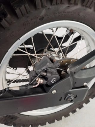 BMW G650GS Adventure Moto Negra/Gris