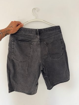 Bermudas vaqueras Topman negras