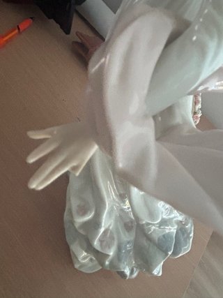 Figura Lladro Mujer Cesta Flores
