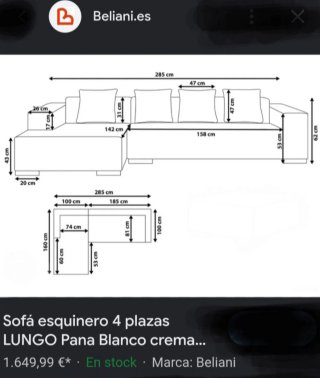 Sofá .osular Esquinero