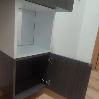 Recibidor moderno con espejo