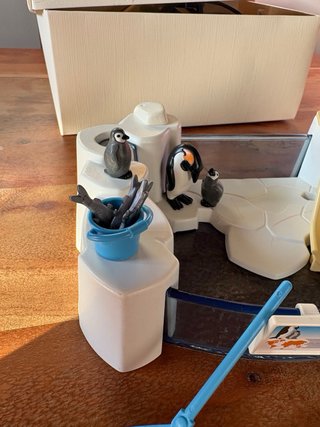 Playmobil Vasca dei Pinguini con accessori