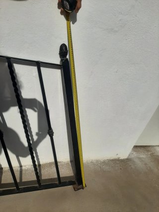 Barandillas forja macizas