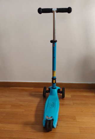 Patinete infantil 3 ruedas azul