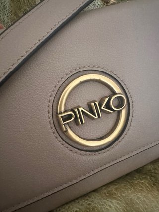 Borsa Pinko Beige e Oro