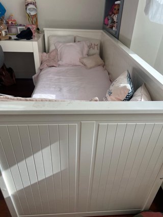 Diván Cama Ikea Hemnes + 2 Colchones