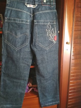 Conjunto Jeans y Camiseta Y2K