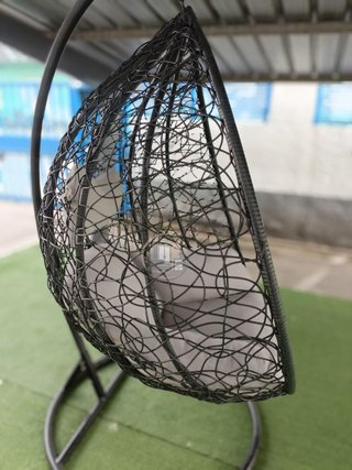 Silla Colgante / Mecedora Gris