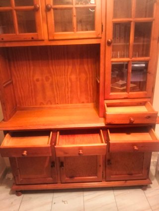 Alacena - aparador modular de madera
