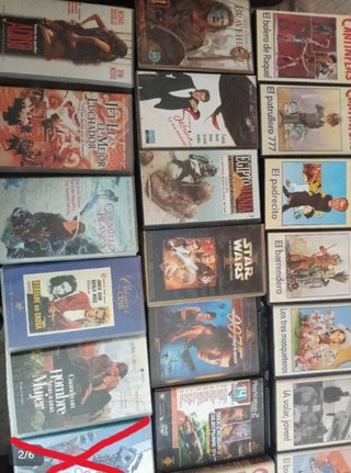 Lote 6 - 28 Cintas VHS Películas Varias