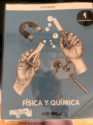 Libro fisica y quimica de 1 bachiller