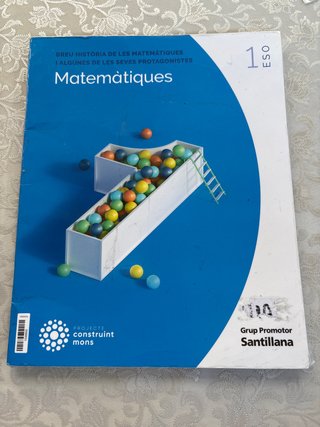 Libro Matematiques 1 ESO Historia de las matemátic