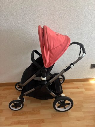 Bugaboo Fox 3 Silla de Paseo Negra/Rosa