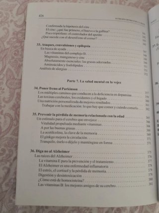 Nutrición óptima para la mente : Nutricional Y Ort