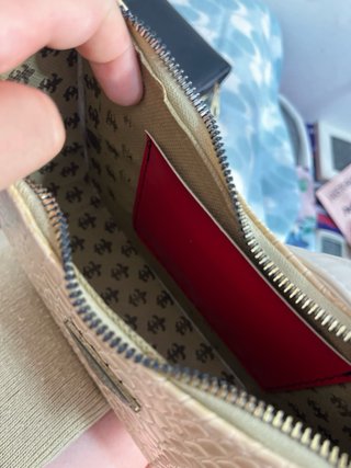 Bolso de hombro efecto piel cocodrilo