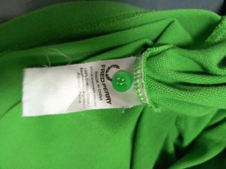 Polo Fred Perry Verde Talla L