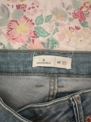 Pantalones vaqueros azules