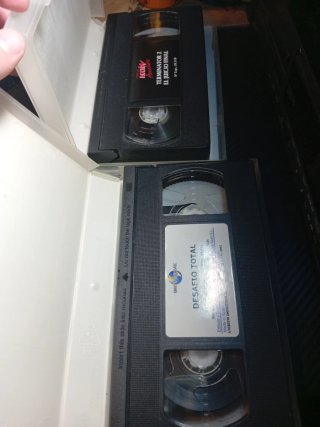 Lote 2 VHS Arnold Schwarzenegger