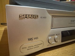 Reproductor VHS Sharp VC-M33