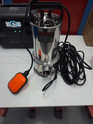 Bomba Sumergible VEVOR 1300W Aguas Residuales