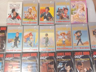 Lote 7 - 29 Cintas VHS James Bond 007