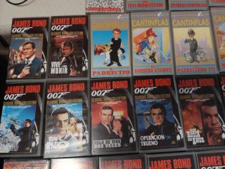 Lote 7 - 29 Cintas VHS James Bond 007