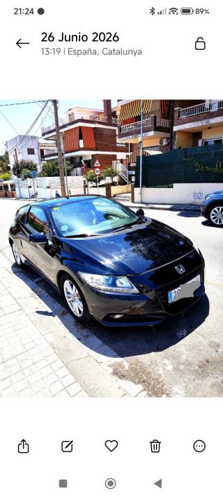 Honda CR-Z Híbrido 2011
