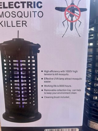 Lámpara mata mosquitos Dinoka