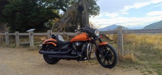 Kawasaki Vulcan 900 Custom Naranja