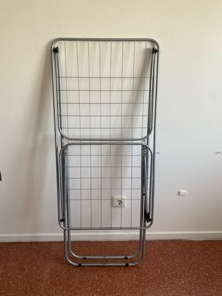 Tendedero plegable metálico con alas