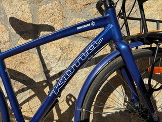 Bicicleta Urbana Kona Dew Deluxe Azul. Talla S.