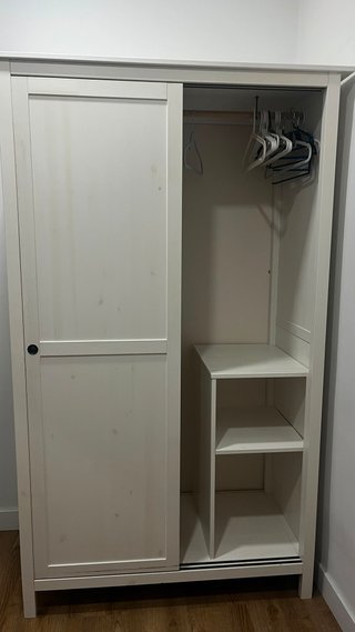Armario IKEA Hemnes Madera Maciza Puertas Correder