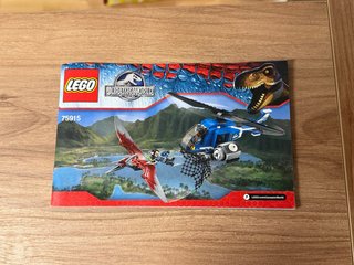 Instrucciones LEGO 75915 A la Caza del Pteranodon