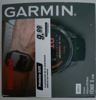 Garmin Fenix 8 AMOLED 47mm Negro/Naranja