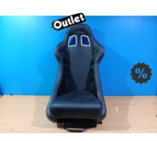 BY ASIENTO BAQUET UNIVERSAL NEGRO PIEL ESTILO EVO R022024C1