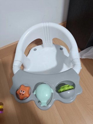 Silla de Baño Bebé con Juguetes
