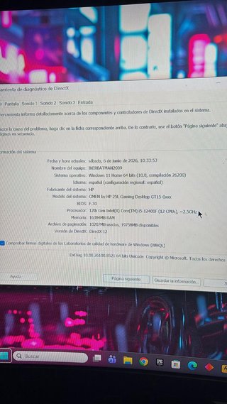 Ordenador Gamer Omen RTX