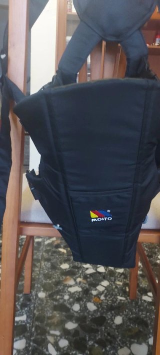 Portabebés negro MOLTO