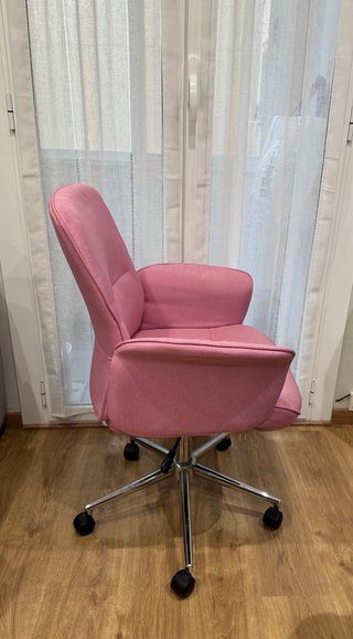 Silla de escritorio rosa