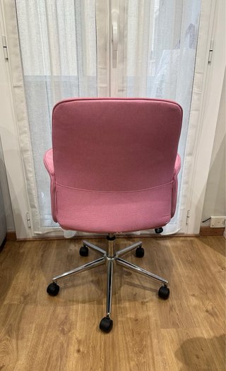 Silla de escritorio rosa