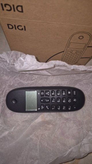 Teléfono Fijo Motorola Negro