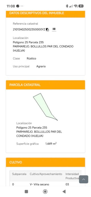 Venta de 2  parcelas  al lado de la dehesa