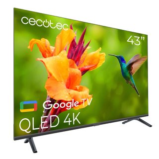 TV Cecotec QLED 43” negra