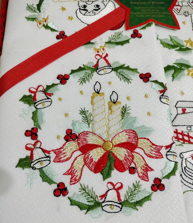 Set di tovagliato natalizio