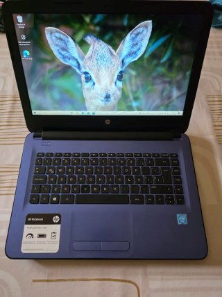 Portátil HP Notebook 14" intel N3060 4GB RAM Azul