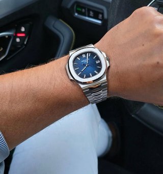 Reloj Patek Philippe Automático Esfera Azul