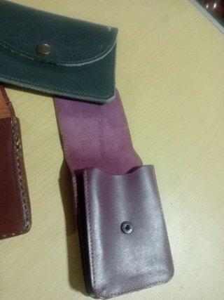 Carteras de cuero para cajetillas